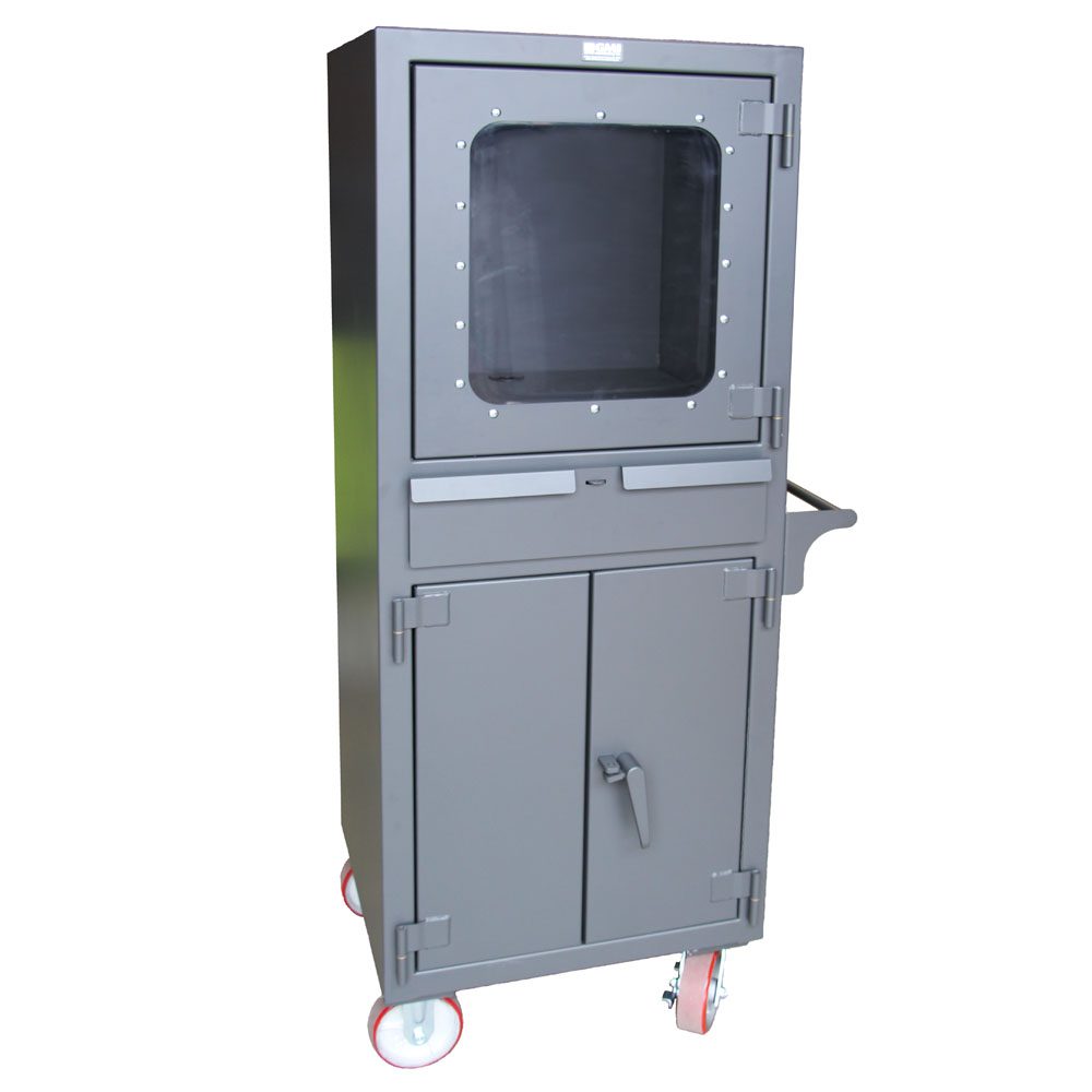 COMPUTER ENCLOSURE w/PULL OUT KEYBOARD DRAWER - Image 2
