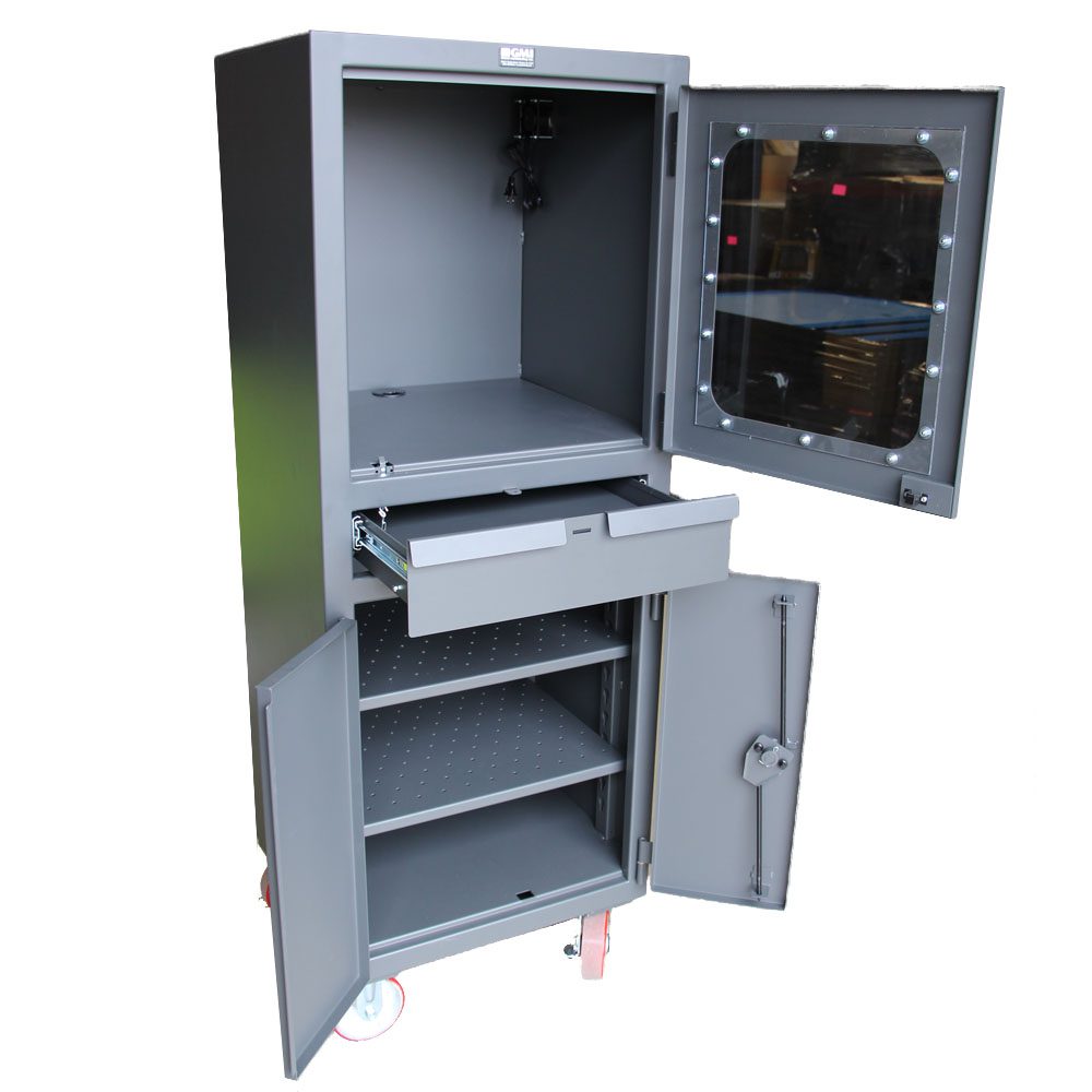COMPUTER ENCLOSURE w/PULL OUT KEYBOARD DRAWER - Image 3