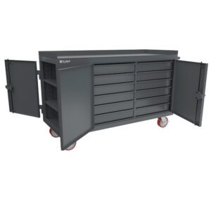 EXM-700 - 12 DRAWER / 3 DOOR HEAVY DUTY MAINTENANCE BENCH