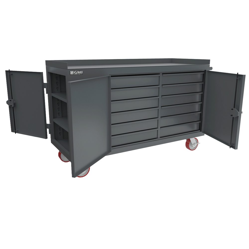 EXM-750 - BIN/SHELF HEAVY DUTY MOBILE WORKBENCH - Image 6
